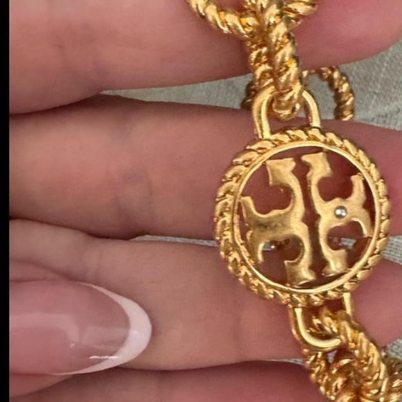 Tory Burch | Jewelry | New Tory Burch Twisted Rope Hinge  Tory Burch Twisted Rope Metal Chunky Gold Bracelet $149 NWT Small